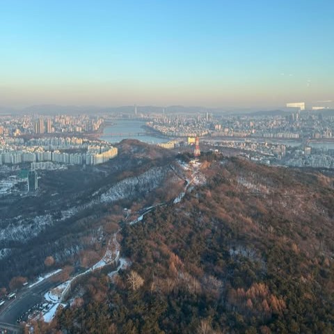 Busan landscape on a sunny day