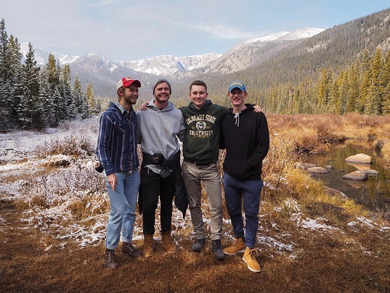 Piers and friends in Colorado