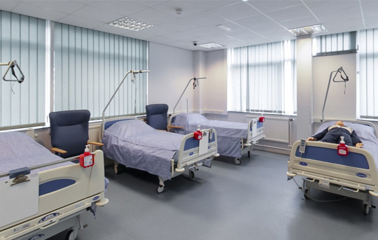 nursing facilities at Swansea University