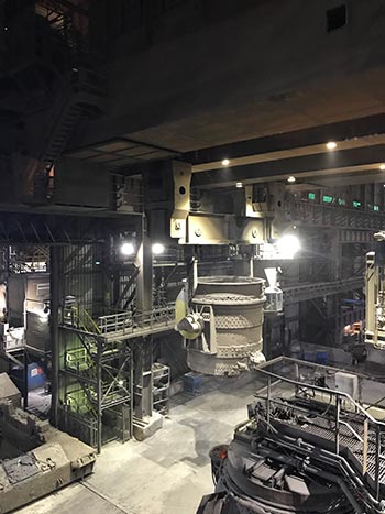Image of steelworks interior