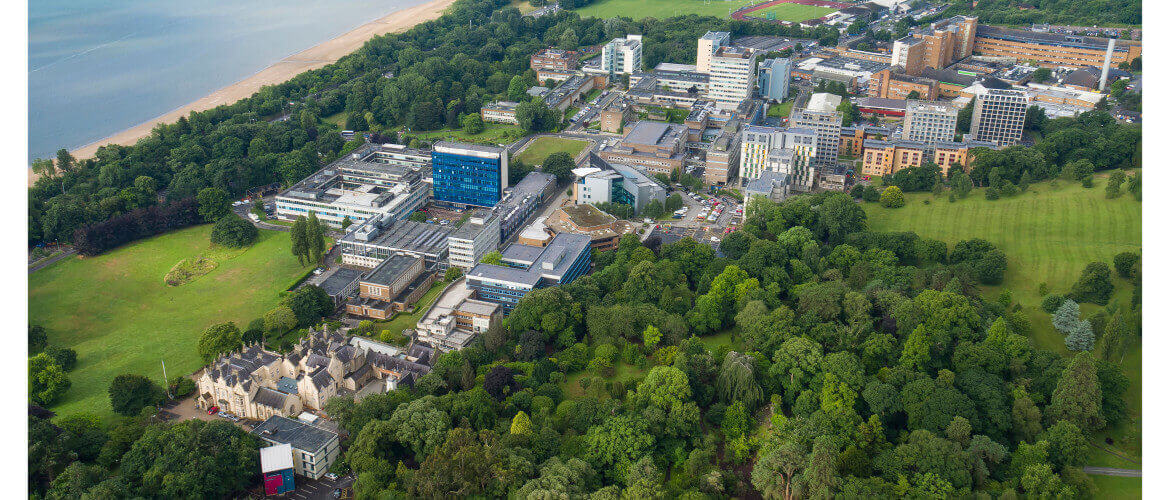 Aerial view of Singleton Park Campus