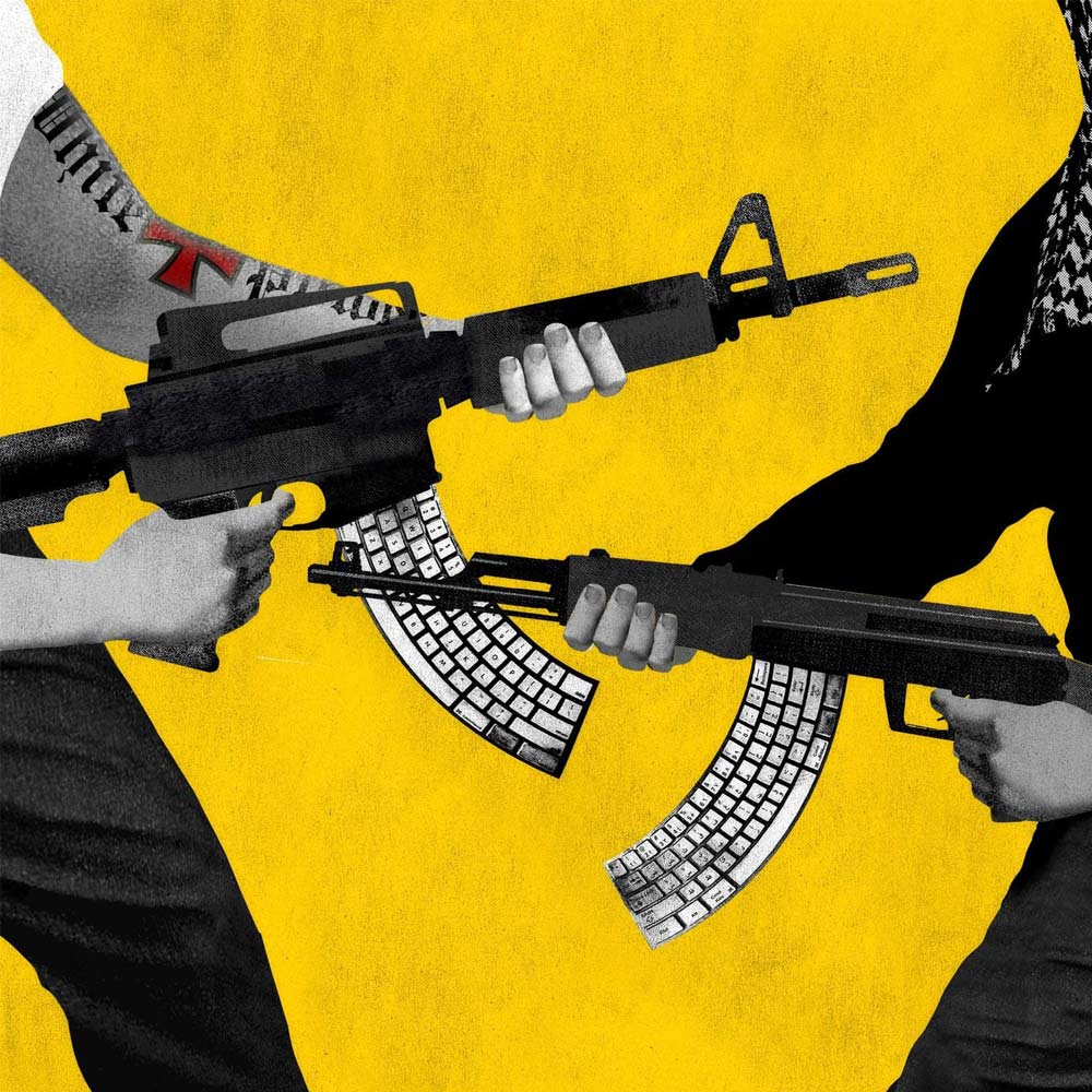 How white supremacy and Islamist terrorism strengthen each other online