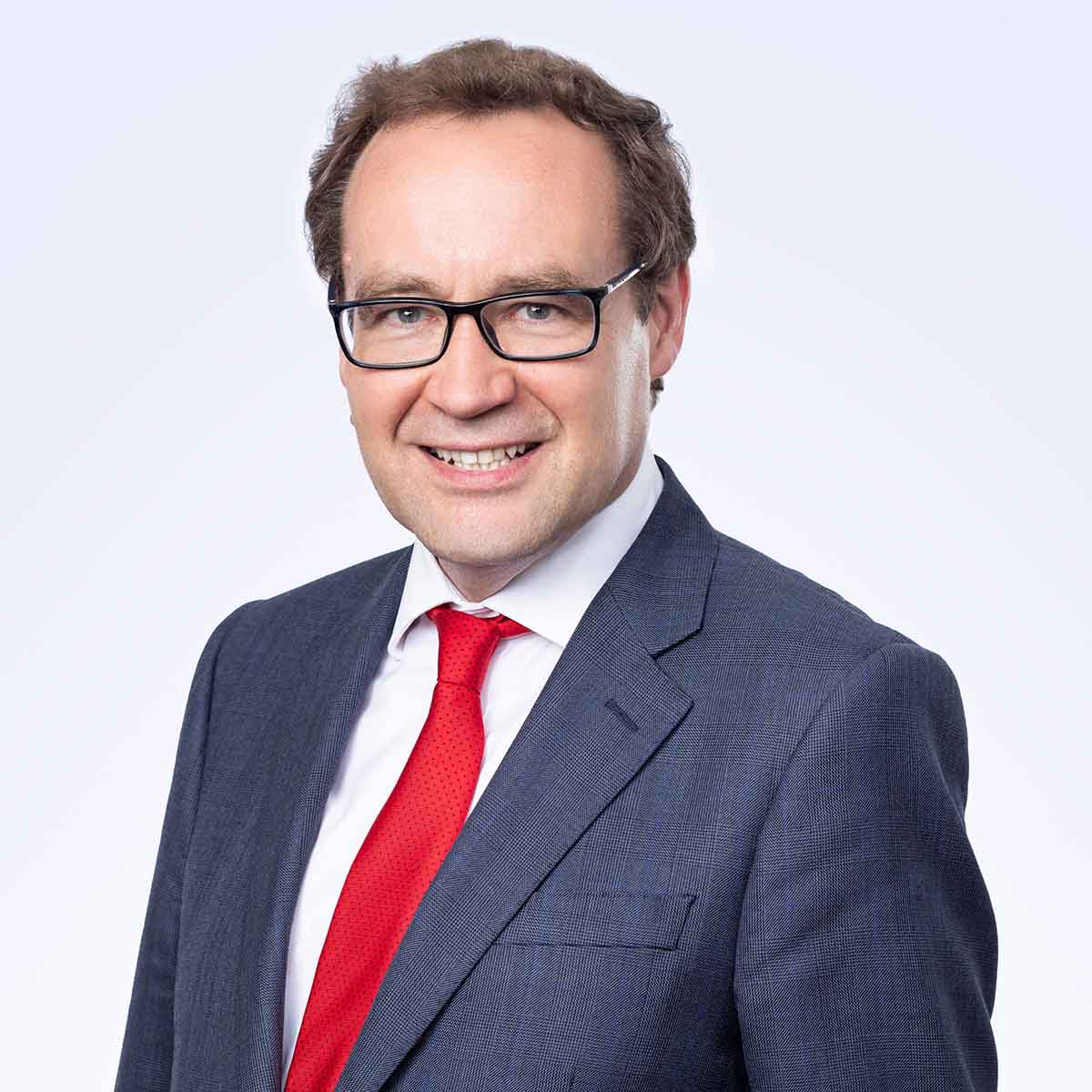 A head shot of James Clanchy