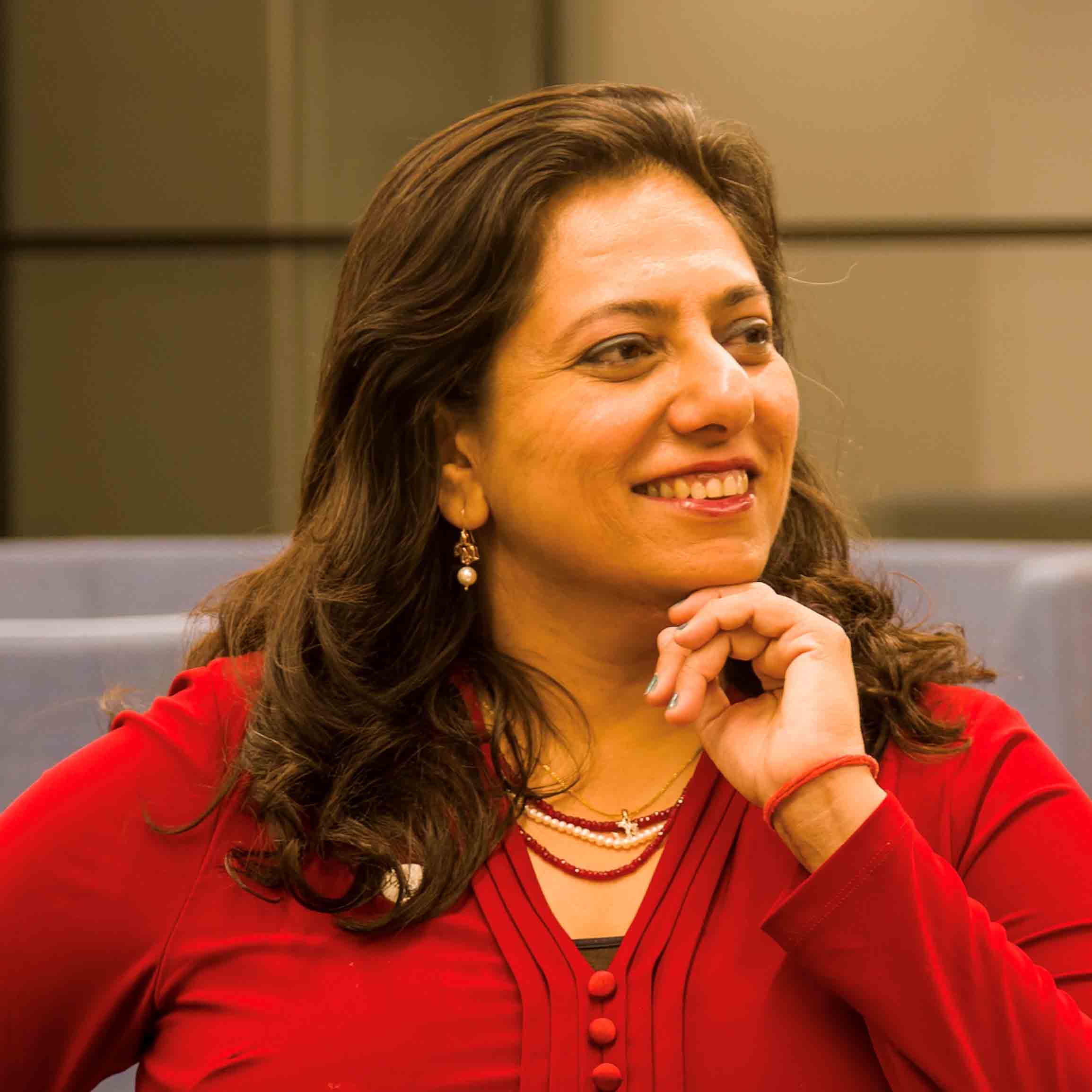 A head shot of Monica