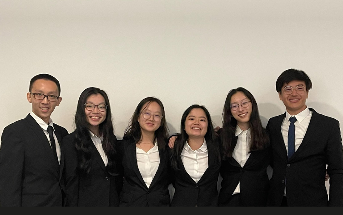 A team of students from Singapore University