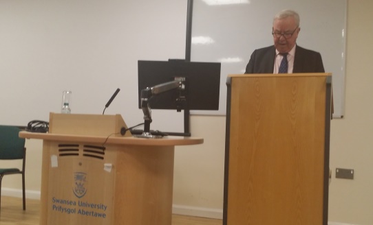 lord clarke delivering a lecture