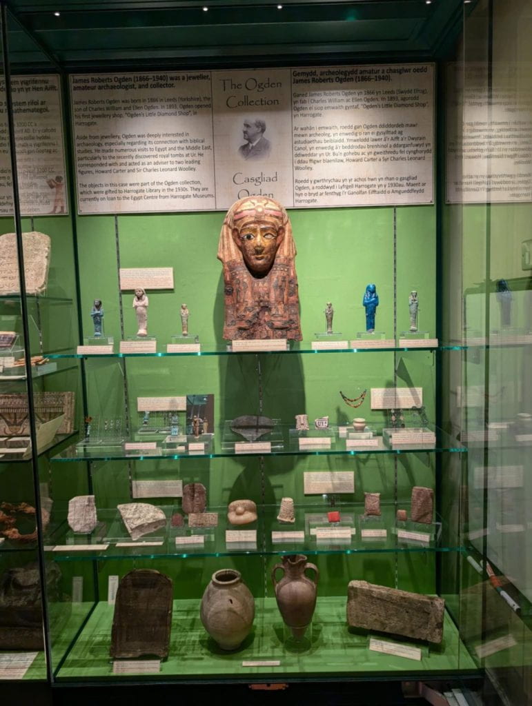 The Ogden Collection Egyptology Display