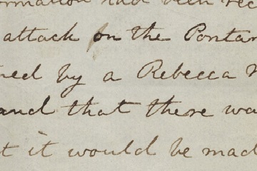 Extract from Dillwyn account of Rebecca Riots