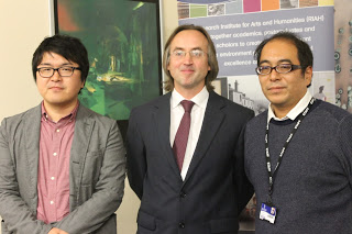 Image of Professor Shintaro Kono and Professor Takashi Onuki