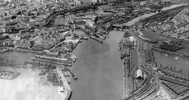 Swansea Docks in 1920