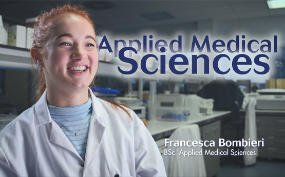 Applied Medical Sciences, with Francesca Bombieri picture. Course Video.