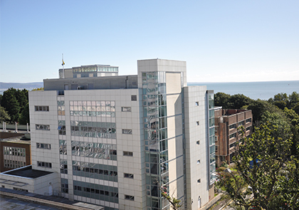 External view of the Institute of Life Science 1 out to sea 