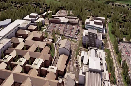 Artists Impression of Institute of Life Science at Morriston 