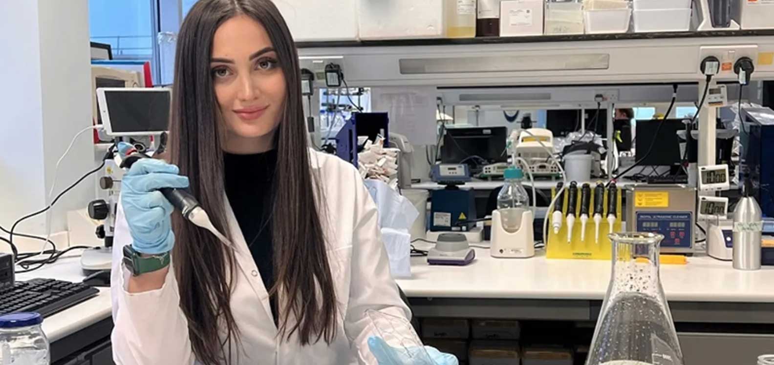 Ukrainian medical student spending a semester at Swansea