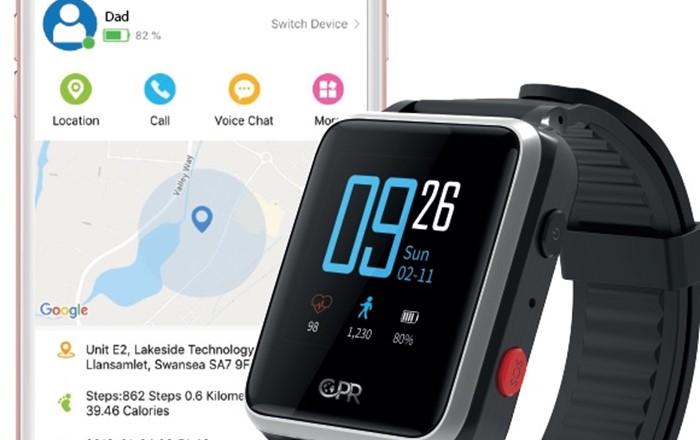 Render of CPR Global Tech Guardian II Smartwatch