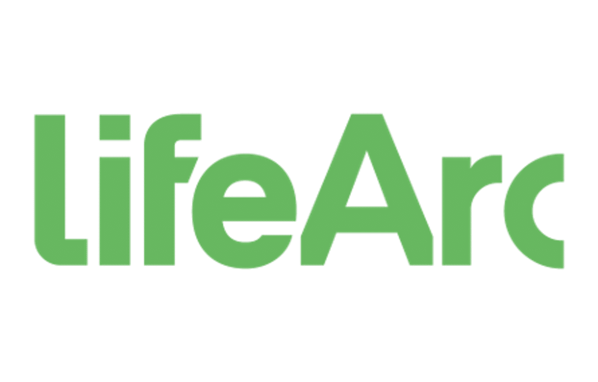 life arc logo green and white