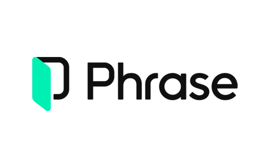 A graphical image of the Phrase logo.