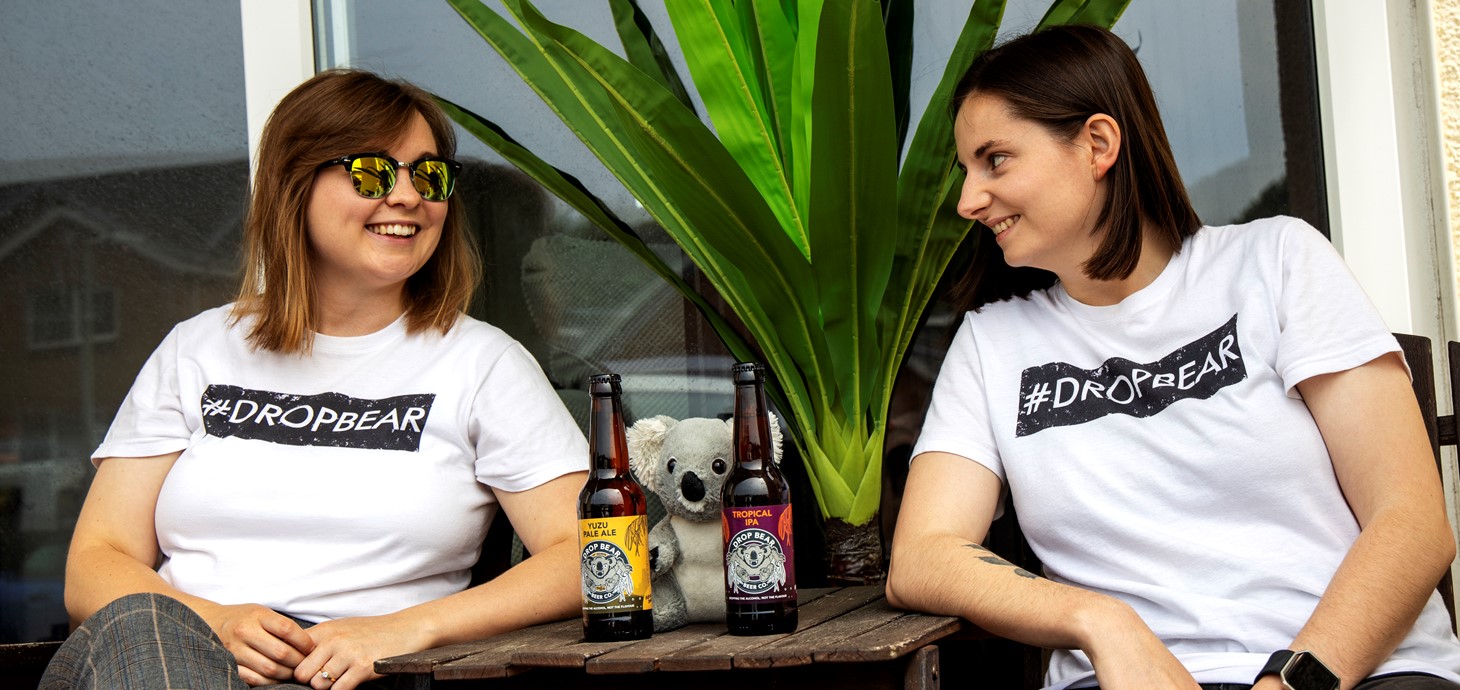 Drop Bear Beer Co-founders Joelle Drummond and Sarah McNena