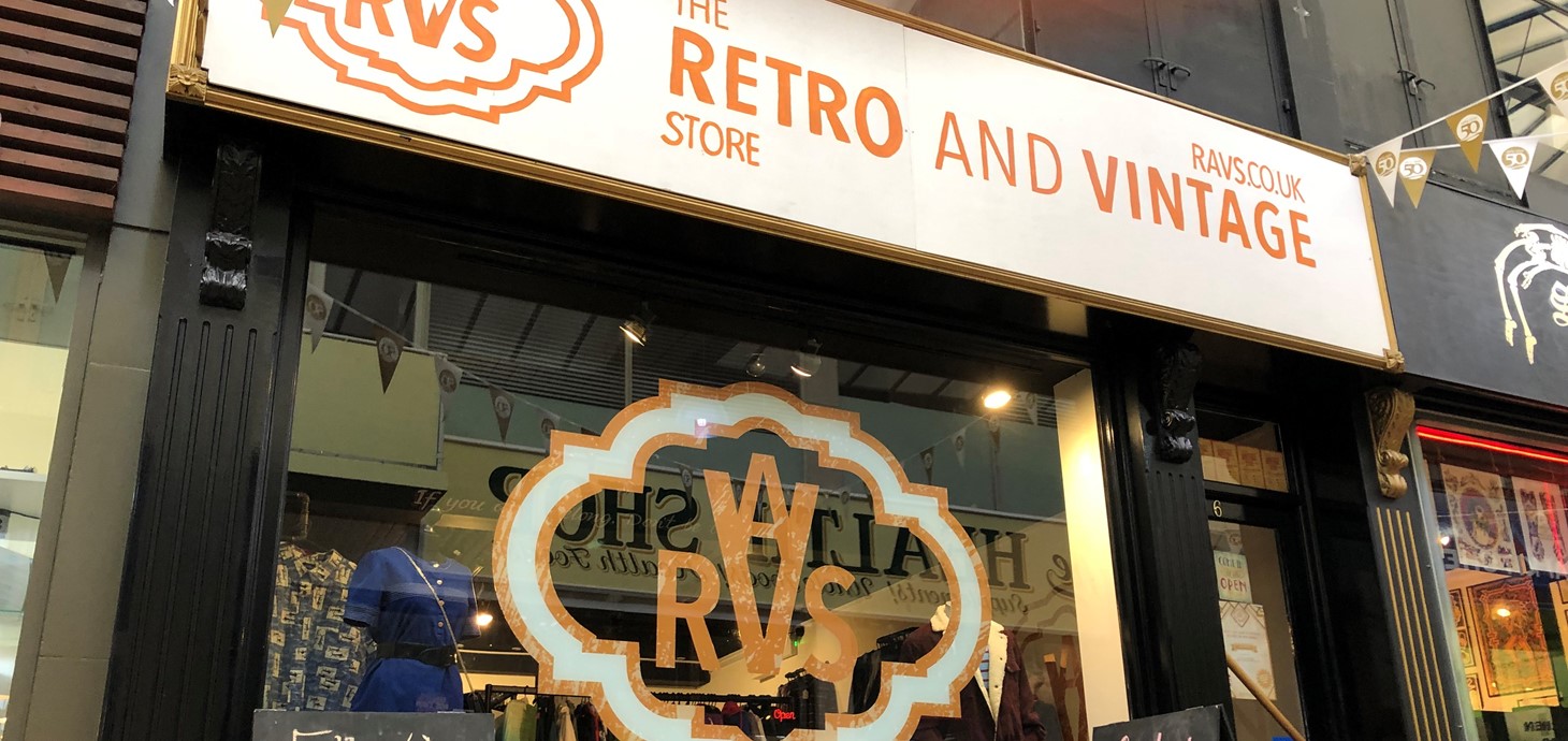 Sion and Caitlin have launched a vintage clothing store in Swansea city centre