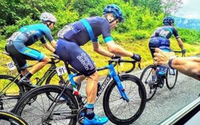 Cycle race - University experts are examining how elite cyclists contend with diabetes