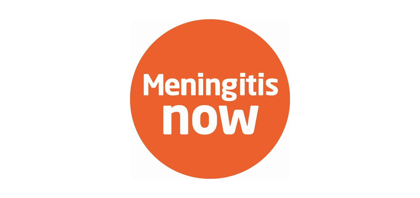 A picture of the Meningitis Now logo 