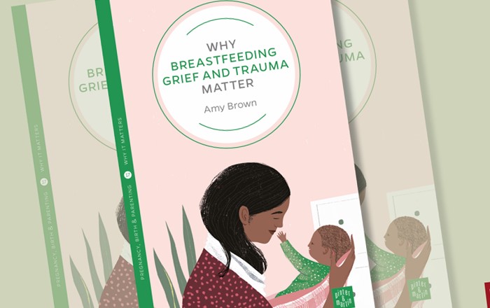 Image of book entitled 'Why Breastfeeding Grief and Trauma Matter'.
