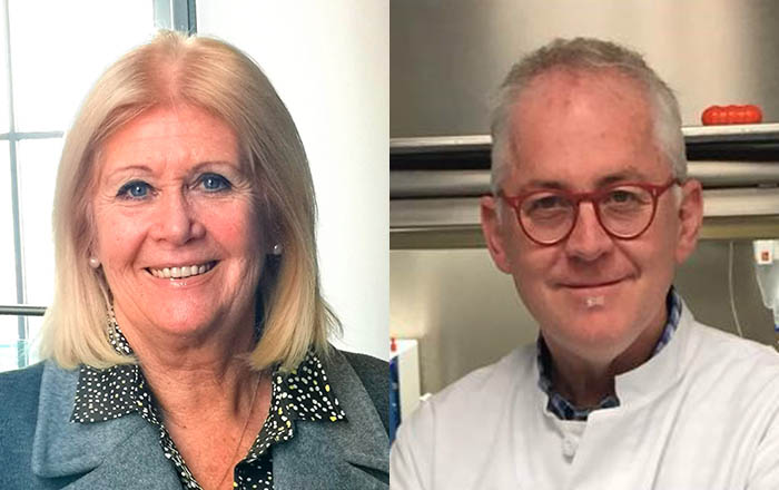 Mair Davies and Dr Neil Hartman have both been given Honorary Professor appointments ahead of the new MPharm degree launching at Swansea University in 2021