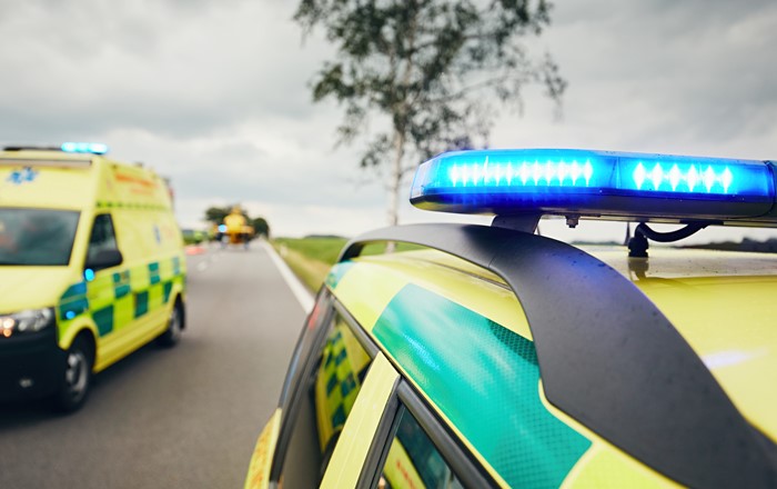 Ambulances on the road: the Welsh Government is to invest £4.85m over the next five years on research into primary and emergency care in Wales, which will involve Swansea University.