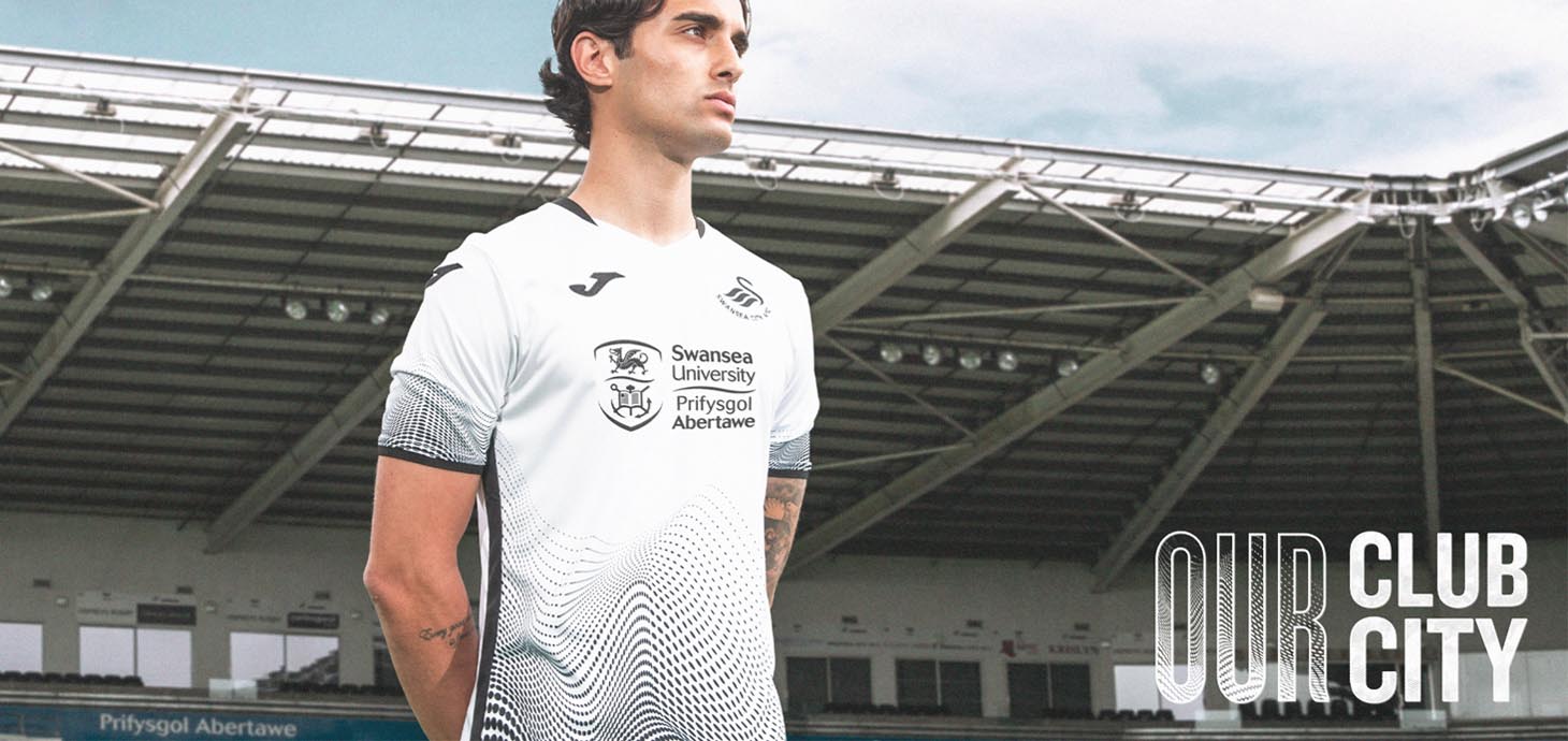 University unveiled as Swansea City’s new front of shirt sponsor