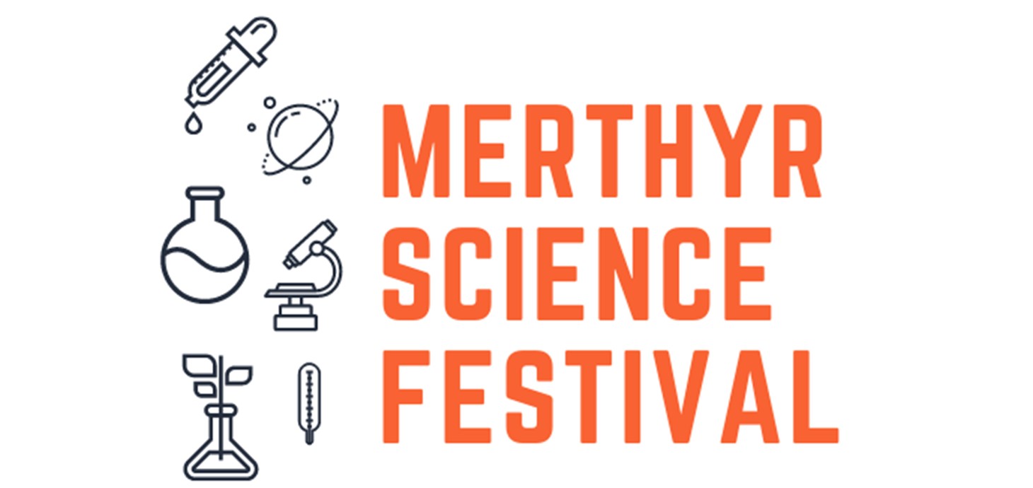 Merthyr Science Festival logo.