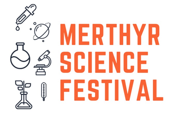 Merthyr Science Festival logo.