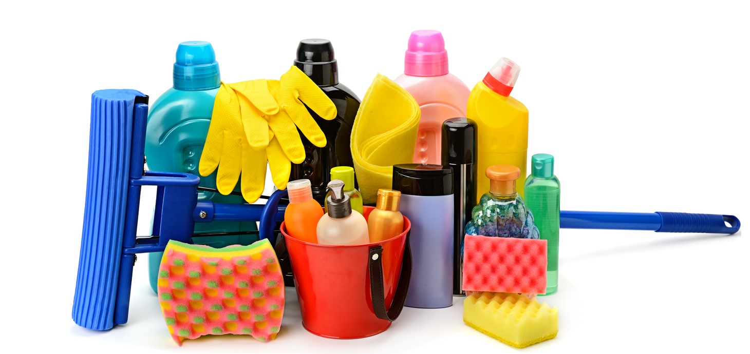 Cleaning products: one of the sources of indoor air pollution