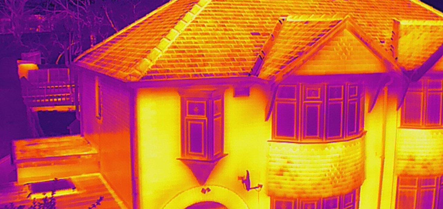 Heat loss from a house
