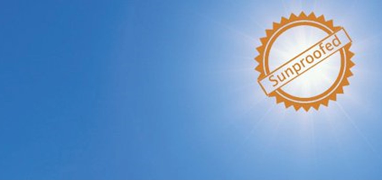 Sunproofed project logo: the Swansea-led research team will examine what is currently being taught in Welsh schools about sun safety and what influence this has on the knowledge and behaviour of children, teachers, staff and school managers.