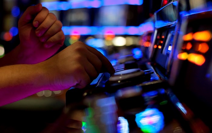 Slot machine: £1 million has been awarded for projects involving Swansea experts tackling gambling harm among Armed Forces veterans