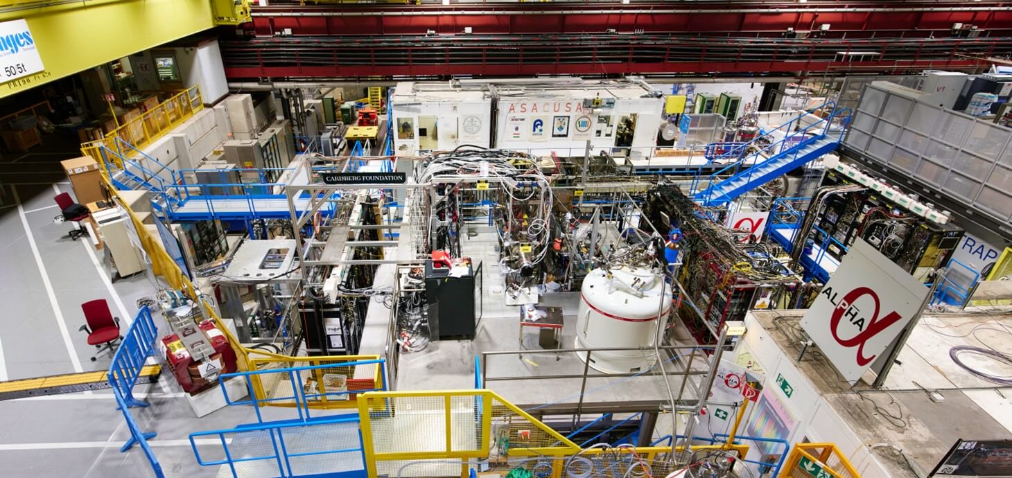 An aerial view of the ALPHA experimental area. Image credit: © CERN, Julien Marius Ordan.