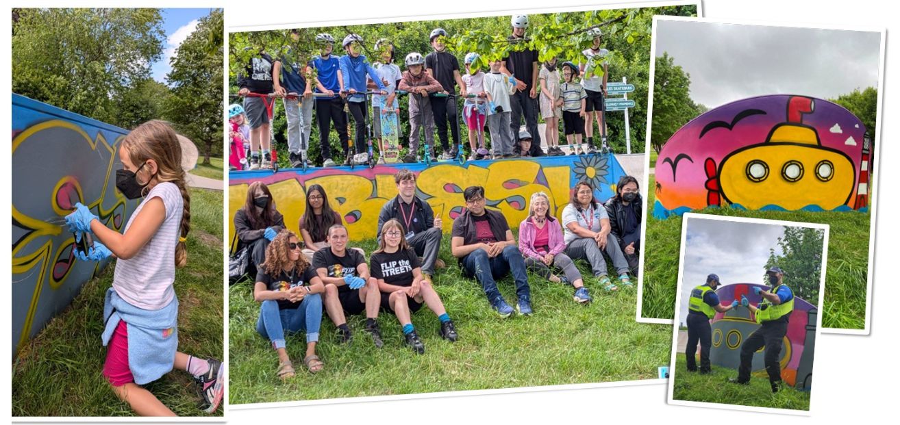 Colorful Murals Transform Mumbles Skatepark into a Community Beacon of Inclusion