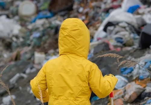 Child in yellow coat