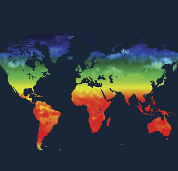 Heatmap of the world
