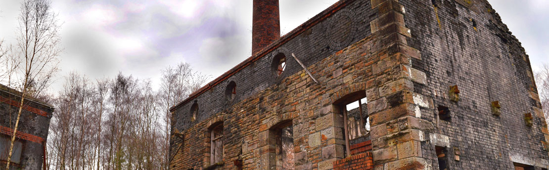 Abandoned Copperworks in Swansea, Wales