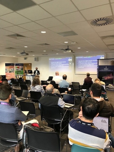 Digital Twinning Event Arasu and audience