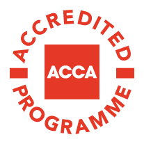 The Association for Chartered Certified Accountants (ACCA) logo
