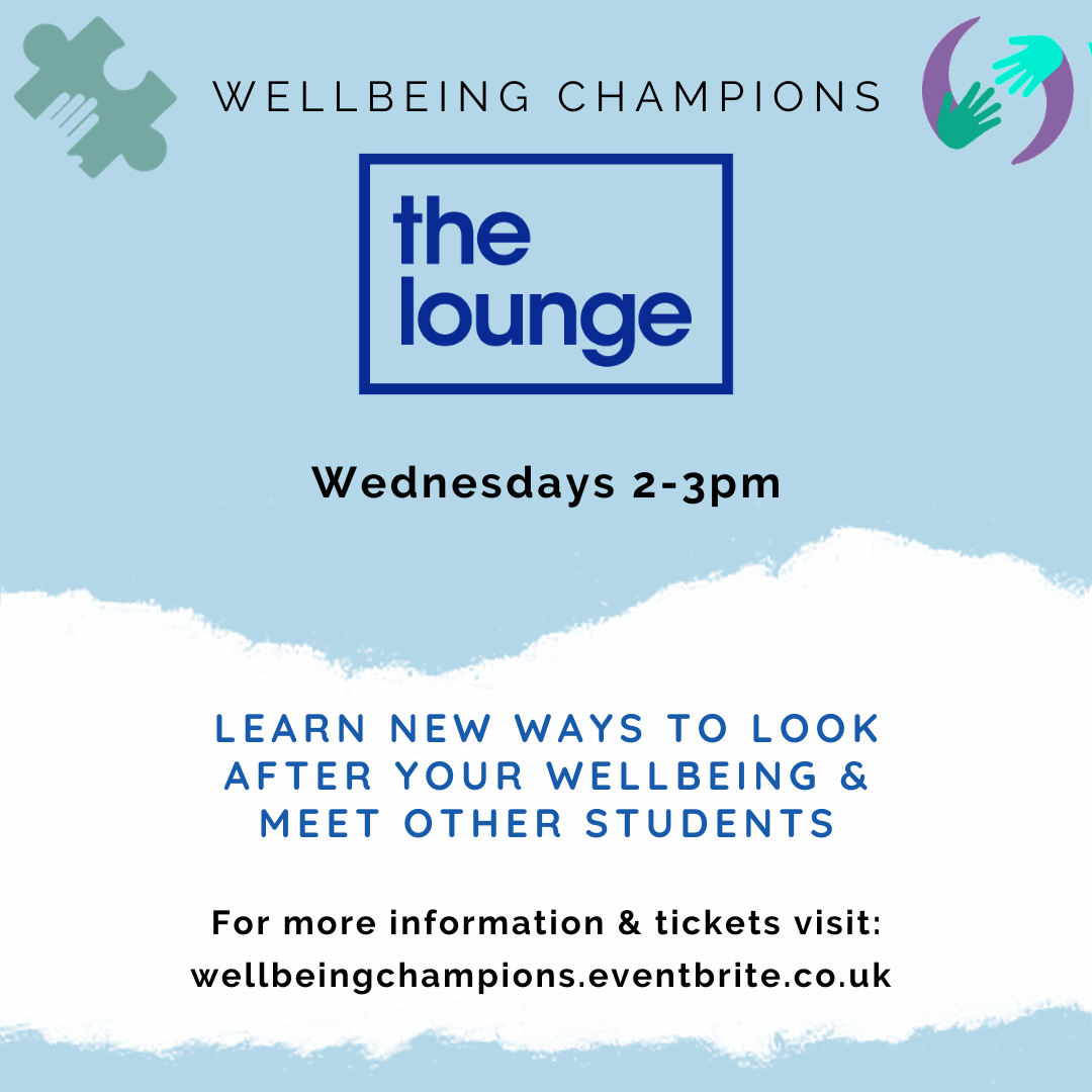 graphic for wellbeing event