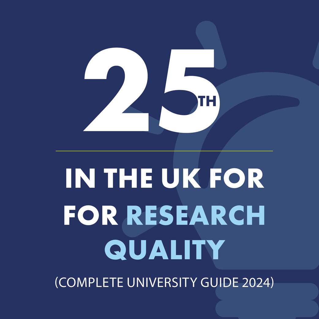 UK Top 25 for Research Quality (Complete University Guide 2024) 