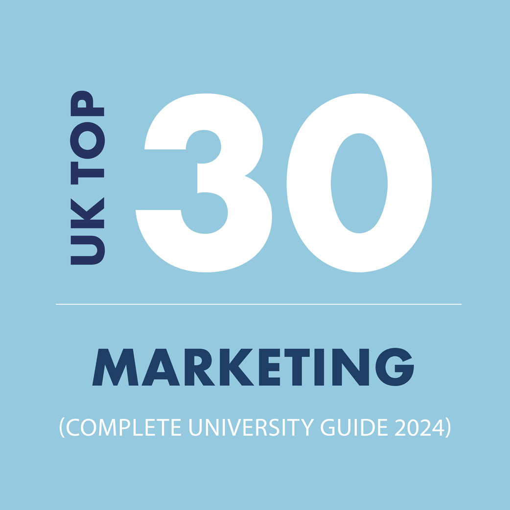 UK Top 30 for Marketing (Complete University Guide 2024) 