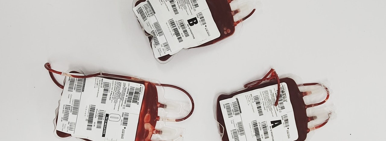 Image of three blood bags 
