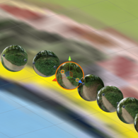 Photospheres during editing