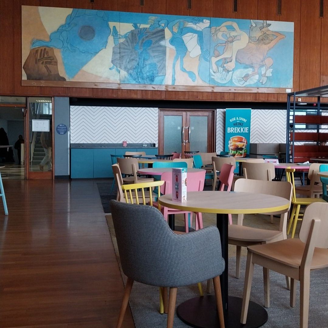 View of inside Fulton house