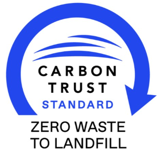 Logo for Carbon Trust Standard: Zero Waste to Landfill