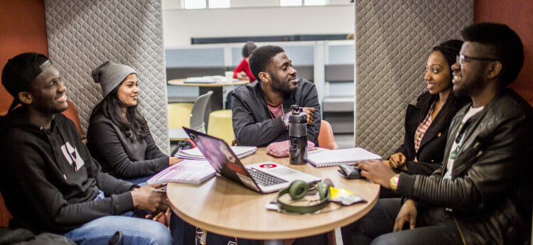 Students in study group